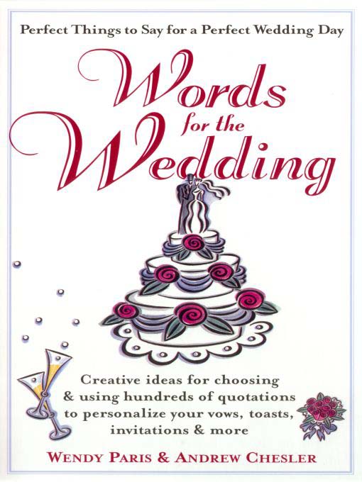Title details for Words for the Wedding by Wendy Paris - Available